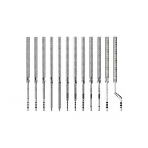 Osteotome Set, Round, Straight