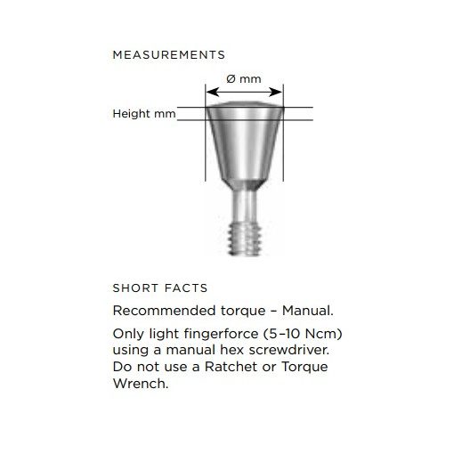 Cover screw S 3.5 / 4.0