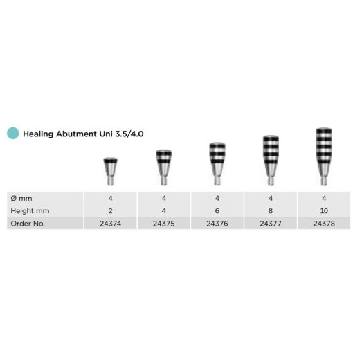 Healing Abutment Uni S 3.5 / 4.0