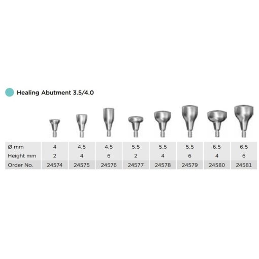 Healing Abutment S 3.5 / 4.0