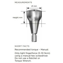 Healing Abutment S 3.5 / 4.0