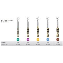 V-Twist Drill EV long (6-17mm)