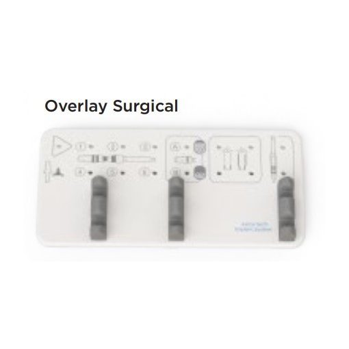 Small Tray EV including Overlay Surgical