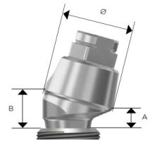 Conometric Abutment EV M 4.2 - 15°