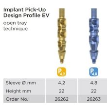Implant Pick-Up Design Profile EV