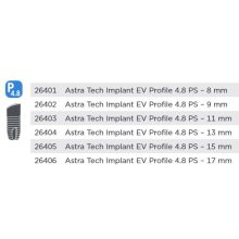 Astra Tech Implant EV Profile 4.8 PS OsseoSpeed