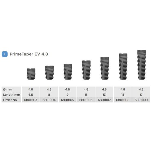 PrimeTaper EV L ⌀4.8 