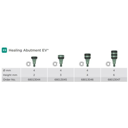 Healing Abutment EV XS (4 mm ⌀)