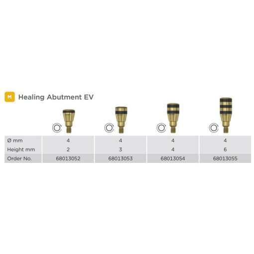 Healing Abutment EV M (4 mm ⌀)